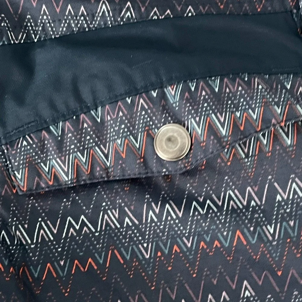 Columbia Omni-Tech Women's XL Ski‎ Snow Pants Waterproof Insulated Chevron Print